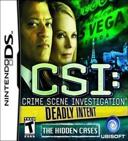 4361 - CSI - Crime Scene Investigation - Deadly Intent - The Hidden Cases (EU)